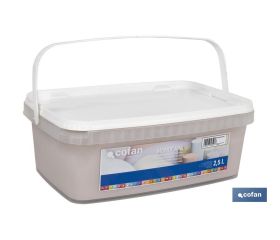 PINTURA PLÁSTICA MONOCAPA BLANCO AGATHA 2,5 L