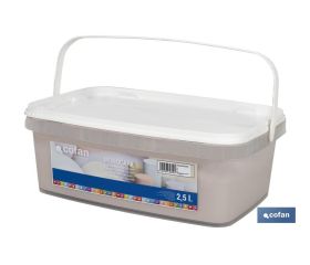 PINTURA PLÁSTICA MONOCAPA BLANCO AGATHA 2,5 L