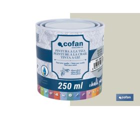 PINTURA A LA TIZA, CHALK PAINT, GRIS CENIZA 250 ML