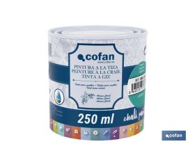 PINTURA A LA TIZA, CHALK PAINT, TURQUESA 250 ML