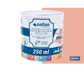 PINTURA A LA TIZA, CHALK PAINT, ROSA FLORAL 250 ML