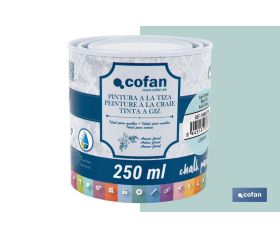 PINTURA A LA TIZA, CHALK PAINT, AZUL CELESTE 250 ML
