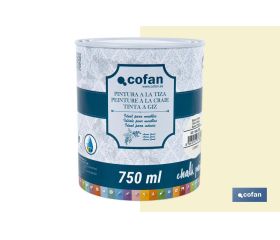 PINTURA A LA TIZA, CHALK PAINT, BLANCO VINTAGE 750 ML