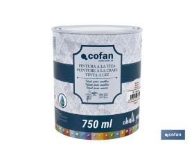 PINTURA A LA TIZA, CHALK PAINT, ROSA TALCO 750 ML