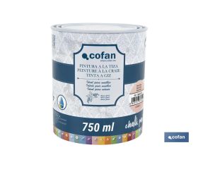 PINTURA A LA TIZA, CHALK PAINT, ROSA FLORAL 750 ML