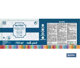 PINTURA A LA TIZA, CHALK PAINT, ROSA FLORAL 750 ML