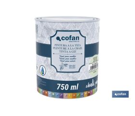 PINTURA A LA TIZA, CHALK PAINT, VERDE VINTAGE 750 ML