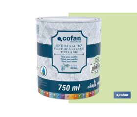 PINTURA A LA TIZA, CHALK PAINT, VERDE VINTAGE 750 ML
