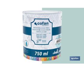 PINTURA A LA TIZA, CHALK PAINT, AZUL CELESTE 750 ML