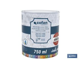 PINTURA A LA TIZA, CHALK PAINT, ROJO CEREZA 750 ML