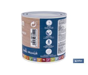 BARNIZ AL AGUA MATE, CHALK VARNISH, 250 ML