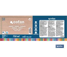 BARNIZ AL AGUA MATE, CHALK VARNISH, 750 ML