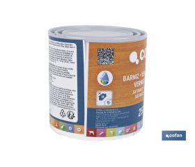 BARNIZ AL AGUA SATINADO, CHALK VARNISH, 250 ML
