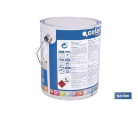 PINTURA ANTIHUMEDAD SINTÉTICA (4 L)  BLANCO SATINADO