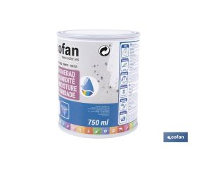 PINTURA ANTIHUMEDAD AL AGUA (750 ML)  BLANCO MATE