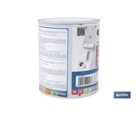 PINTURA ANTIHUMEDAD AL AGUA (750 ML)  BLANCO MATE