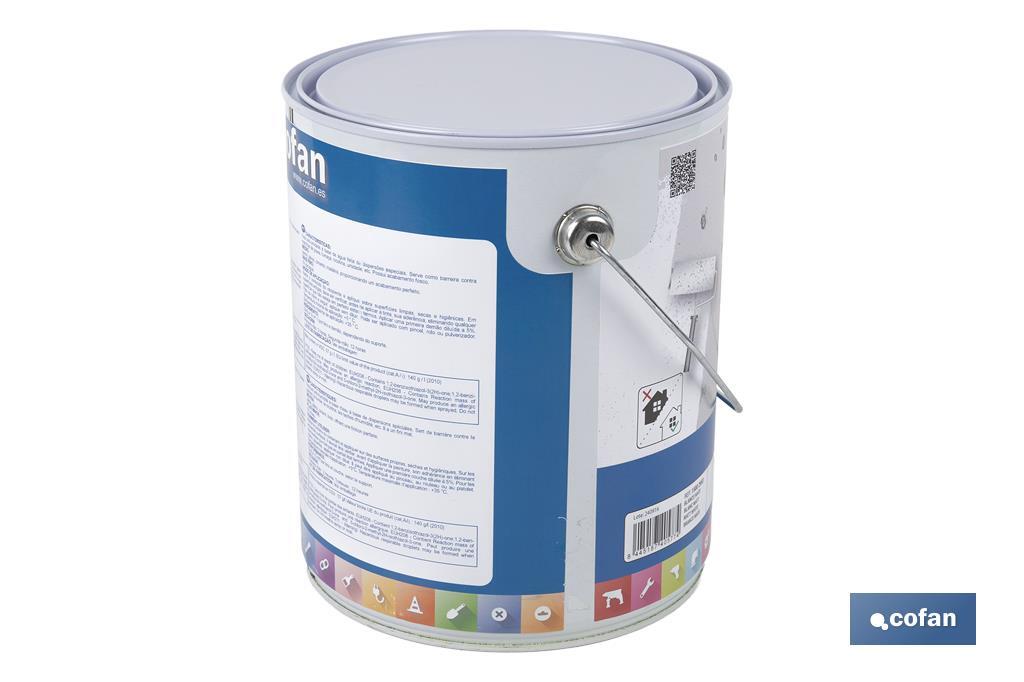 PINTURA ANTIHUMEDAD AL AGUA (4 L)  BLANCO MATE