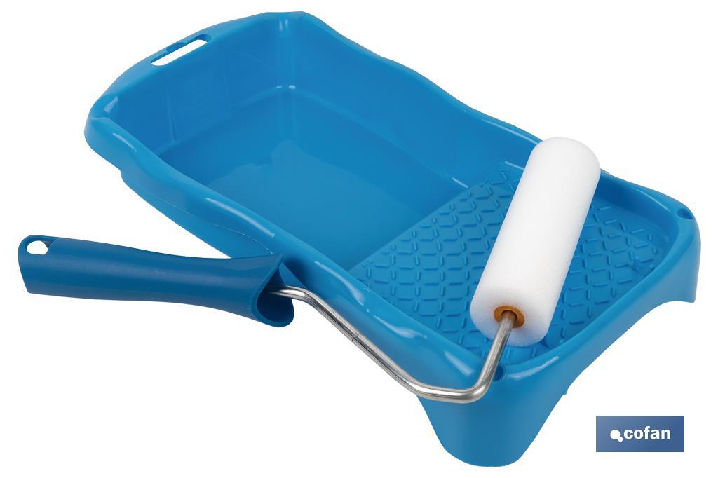 KIT ESMALTAR Rodillo+Cubeta 16 X 31 CM
