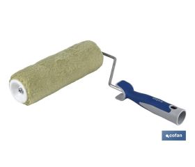 Rodillo de Hilo para Paredes Rugosas | Uso Profesional | Longitud 220mm | Diámetro ø50 mm