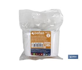 PACK 2 RECAMBIOS MINIRODILLO MULTIUSO 6CM Ø18mm P.0