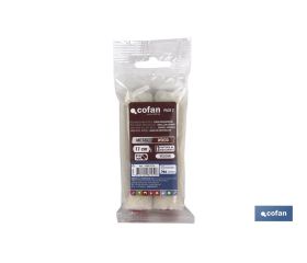 PACK 2 RECAMBIOS MINI RODILLO ESMALTAR/BARNIZAR 6CM