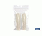 Recambios de mini rodillos en velour (terciopelo) | Pack de 2 unidades | Diferentes medidas