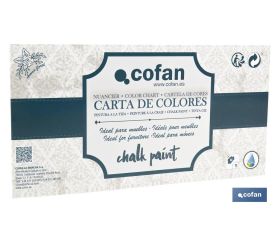 CARTA DE COLORES PINTURA A LA TIZA CHALK PAINT