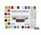 Carta de Colores para Pintura Plástica Monocapa con 40 Muestras de Color