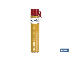 ESPUMA POLIURETANO 750ML 45L MANUAL