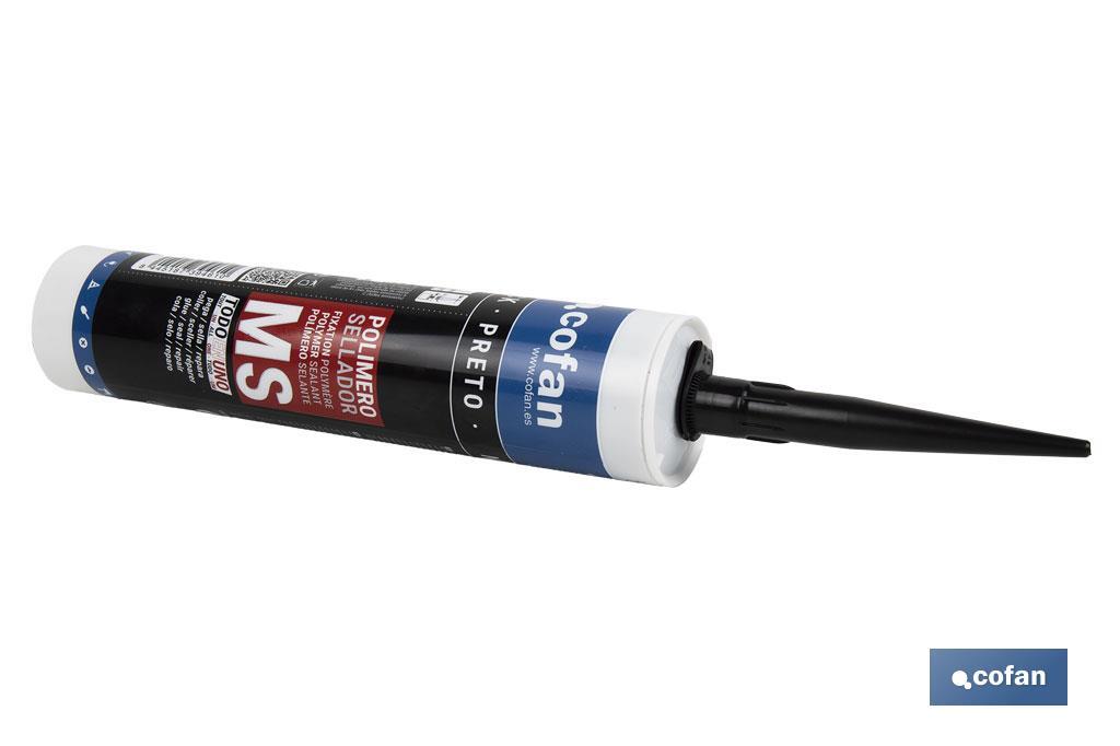 POLÍMERO SELLADOR MS 290 ML NEGRO