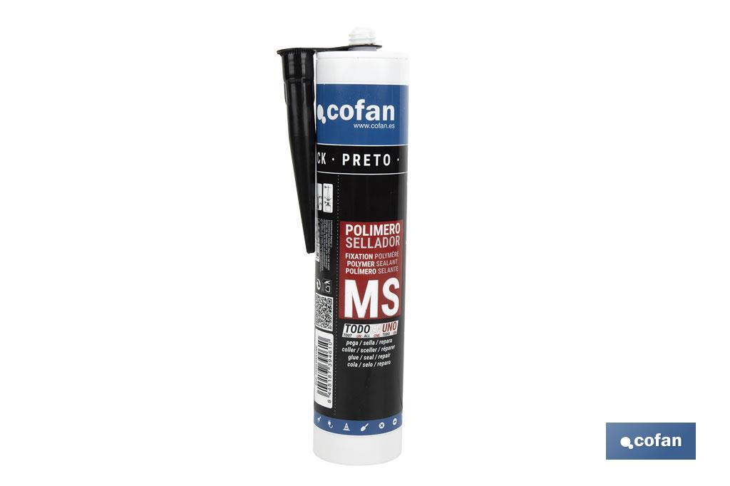 POLÍMERO SELLADOR MS 290 ML NEGRO