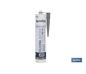 SILICONA ACÉTICA UNIVERSAL 280 ML TRANSLÚCIDO