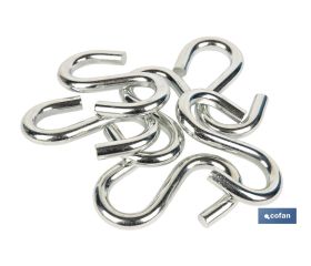 GANCHO EN S ZINCADO M-6