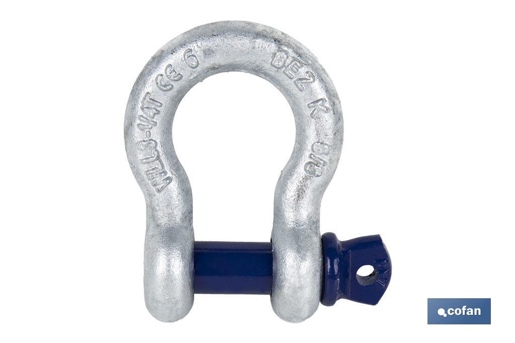 GRILLETE LIRA A. R. 1/2 13MM 2 TON