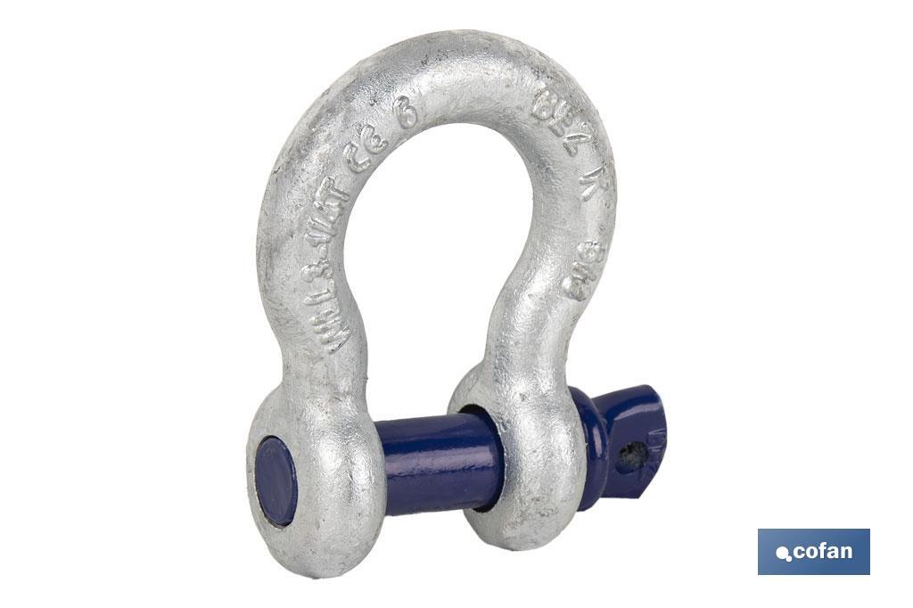 GRILLETE LIRA A. R. 1/2 13MM 2 TON