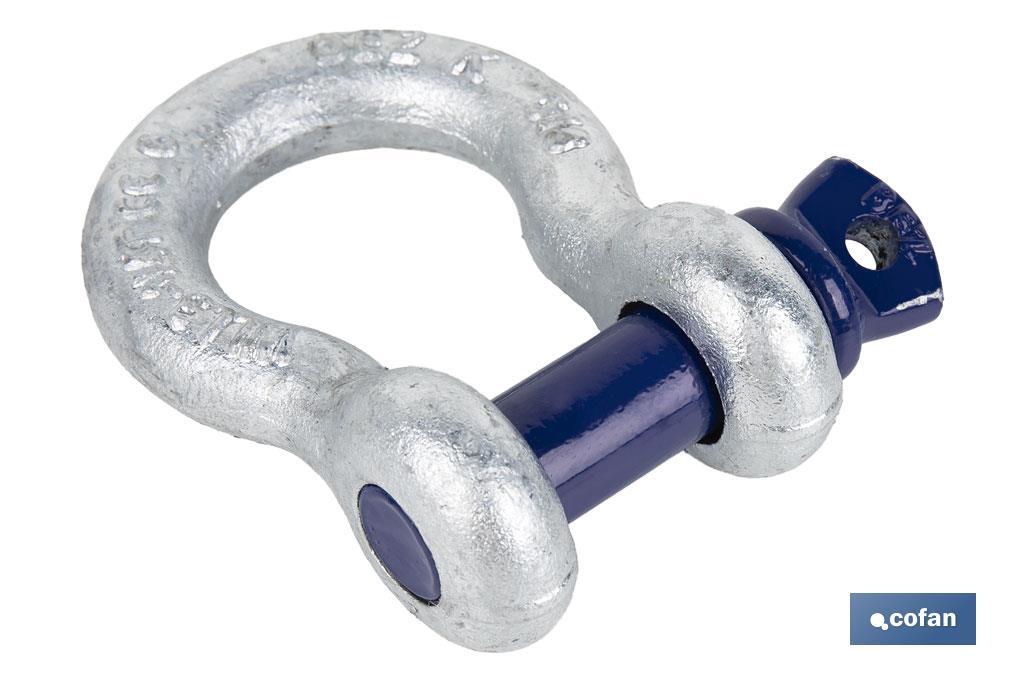 GRILLETE LIRA A. R. 1/2 13MM 2 TON