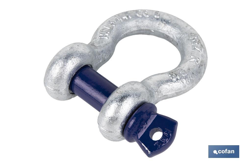 GRILLETE LIRA A. R. 1/2 13MM 2 TON