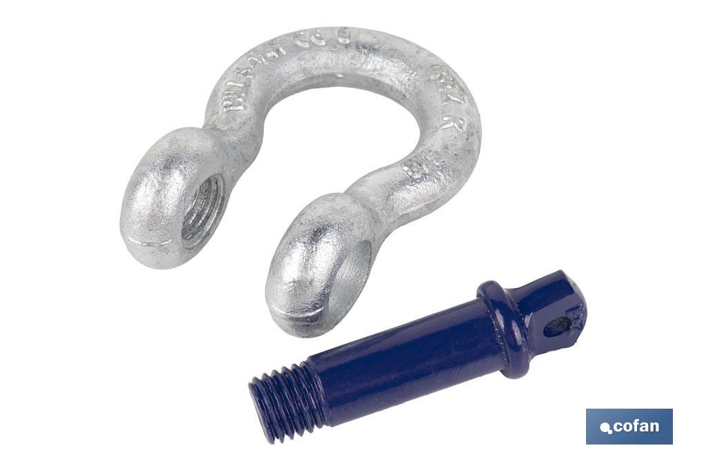 GRILLETE LIRA A. R. 1/2 13MM 2 TON