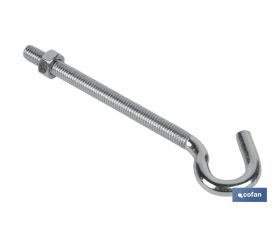 CANCAMO CON TUERCA M-8X100