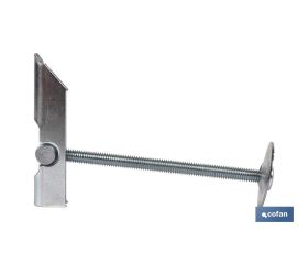 Basculantes por gravedad con tornillo | Rosca de métrica 6 mm | Para la fijación de elementos ligeros