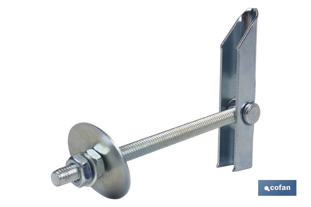 GANCHO BASCULANTE C/ESPARRAGO M-6