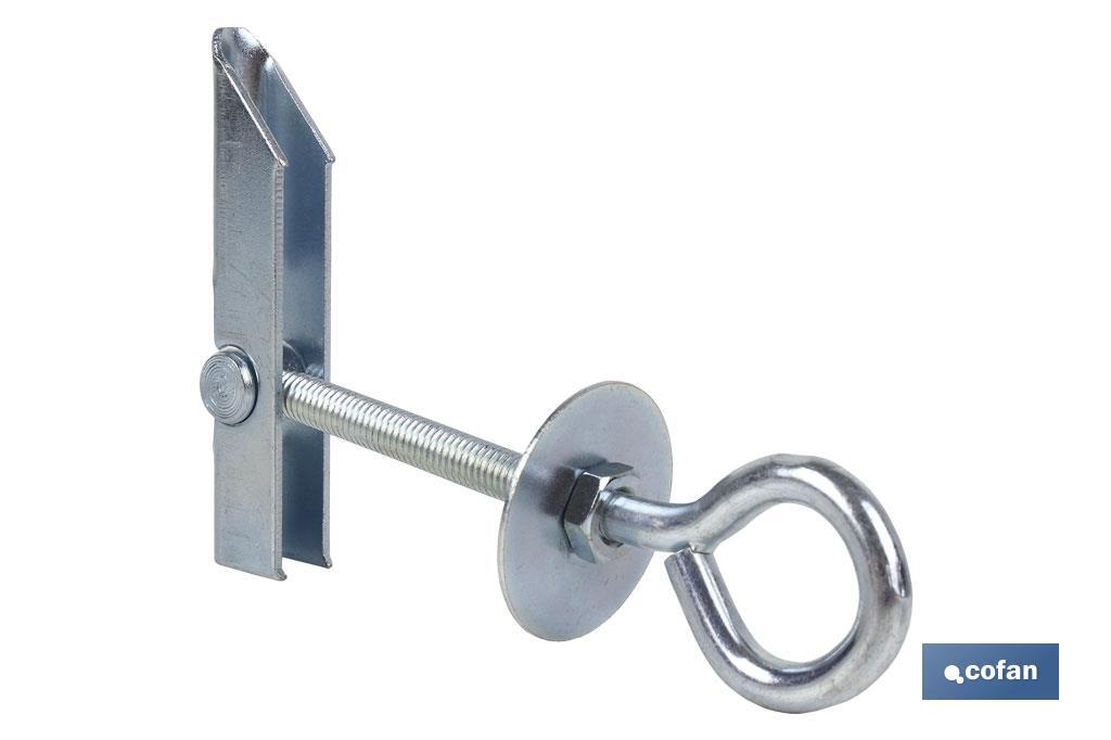 GANCHO BASCULANTE C/ANILLA M-6