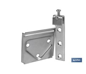 SET COLGADOR DE ARMARIO ZINCADO 53 MM