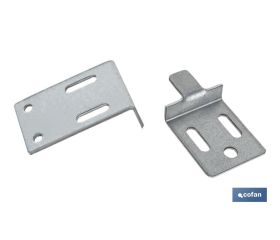 SET COLGADOR ESCUADRA 30 MM VENTA UNITARIA