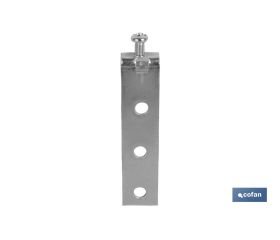 GANCHO COLGADOR ZINCADO CON TORNILLO REGULADOR