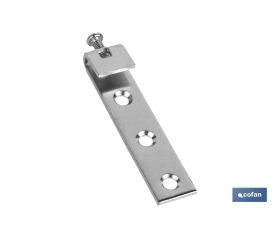 GANCHO COLGADOR ZINCADO CON TORNILLO REGULADOR