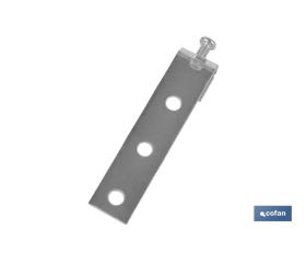 GANCHO COLGADOR ZINCADO CON TORNILLO REGULADOR