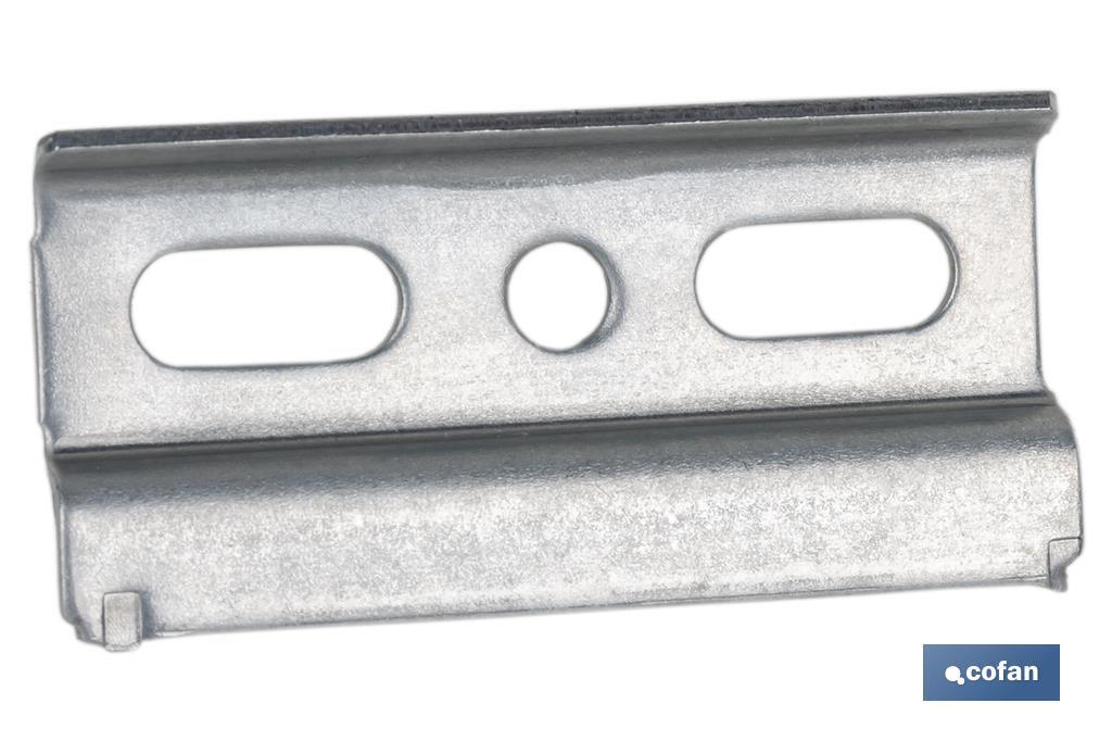 PLACA COLGADOR 60 MM