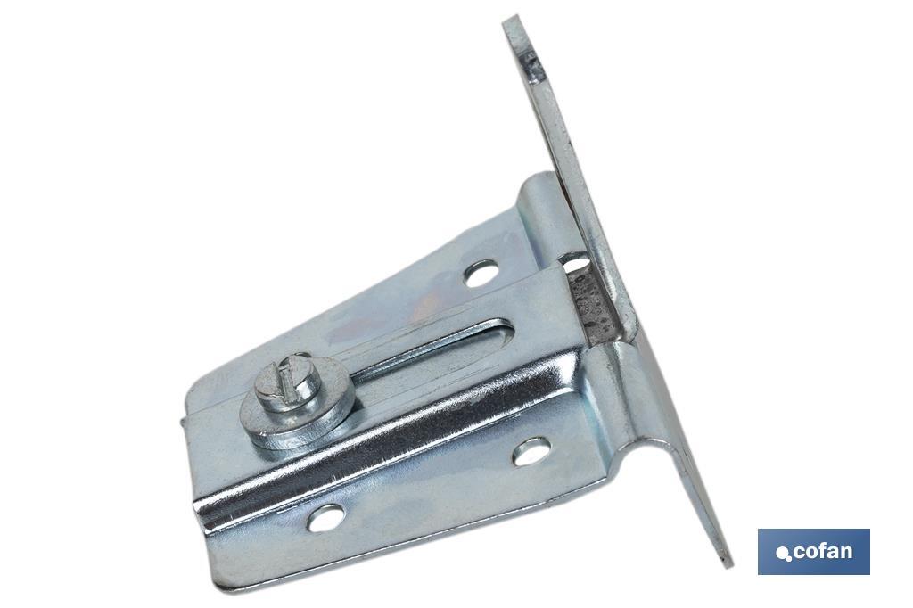 COLGADOR ALCAYATA ZINCADO CON REGULADOR