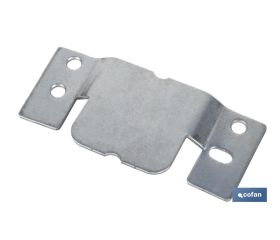 SET 2 UDS CHAPA ANCLAJE ZINCADA 100 X 47 MM VENTA UNITARIA